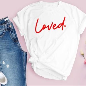 ‘Loved’ Graphic Tee